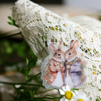 Spring Easter Garden Vellum Stickers