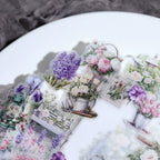 Spring Easter Garden Vellum Stickers