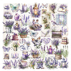 Lavender Vellum Stickers