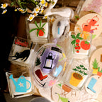 Spring Farm UV-DTF Rub-on Stickers