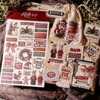 Christmas Signs Matte Rub-on Transfers