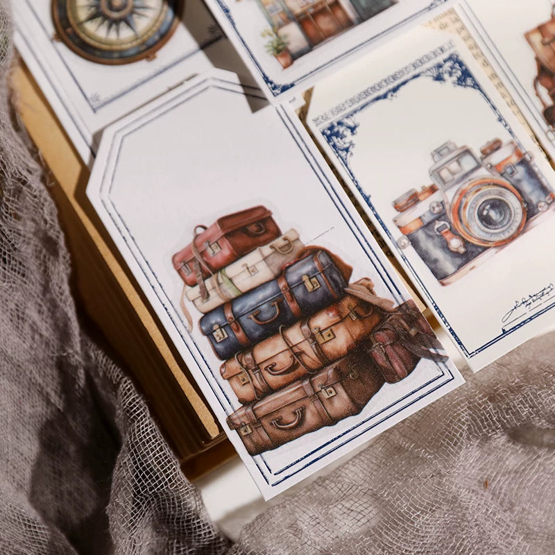 Retro Journey Vellum Stickers