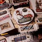 Christmas Signs Matte Rub-on Transfers