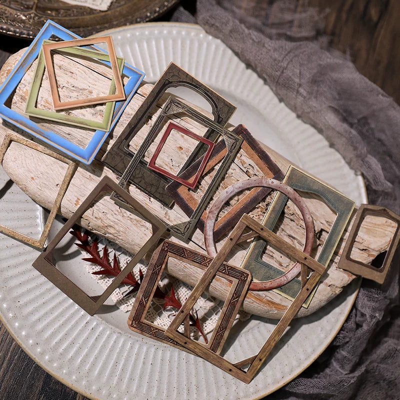 Ephemera Dial Photo Frame Paper Cards