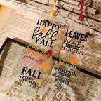 Thanksgiving Quotes UV-DTF Rub-on Stickers
