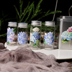 Hydrangea UV-DTF Rub-on Stickers