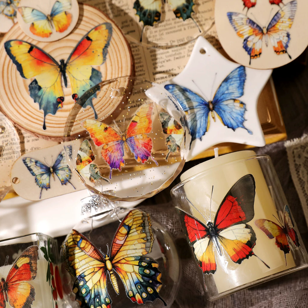 Butterflies UV-DTF Rub-on Stickers