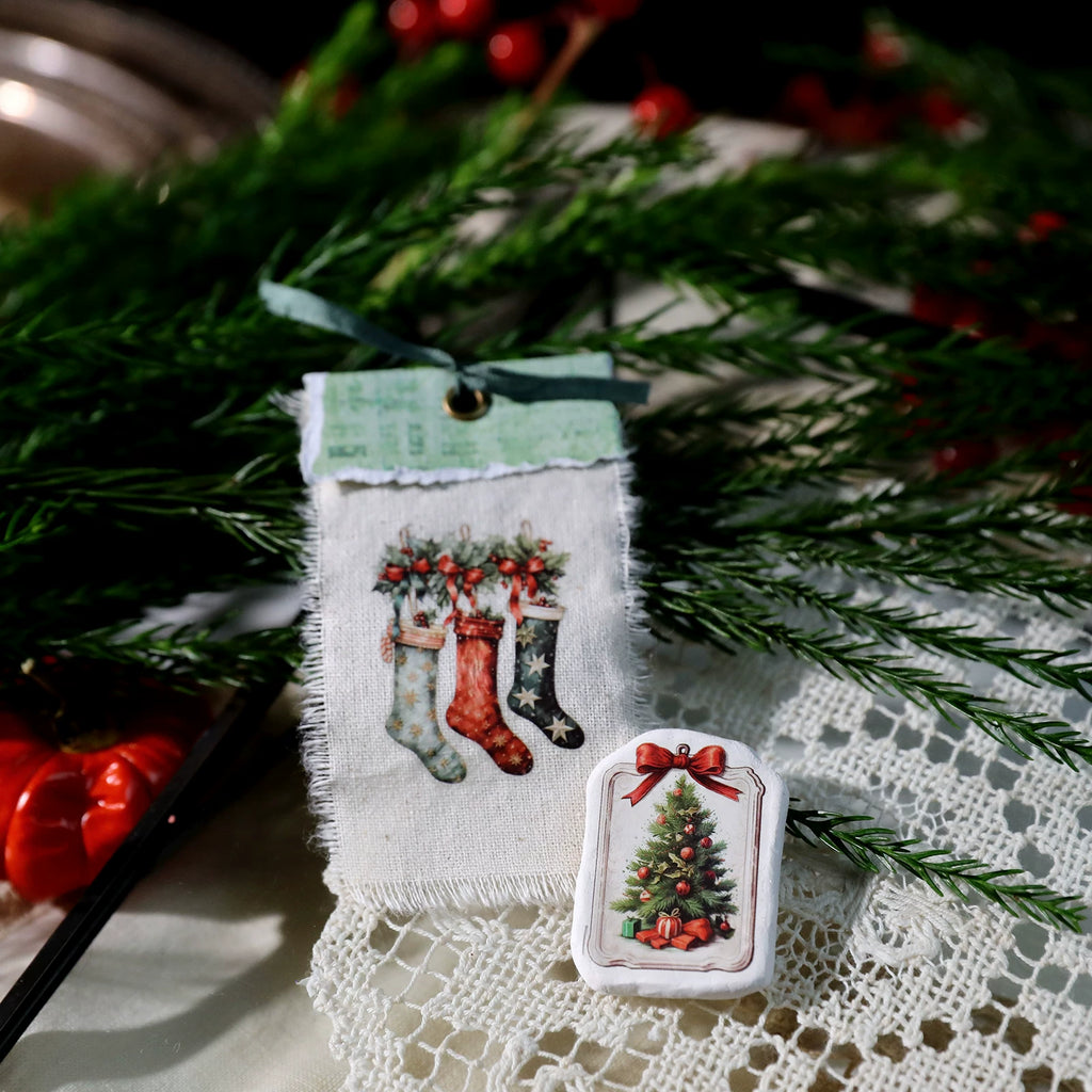 Christmas Family Matte Rub-on Transfers
