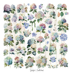 Hydrangea Vellum Stickers