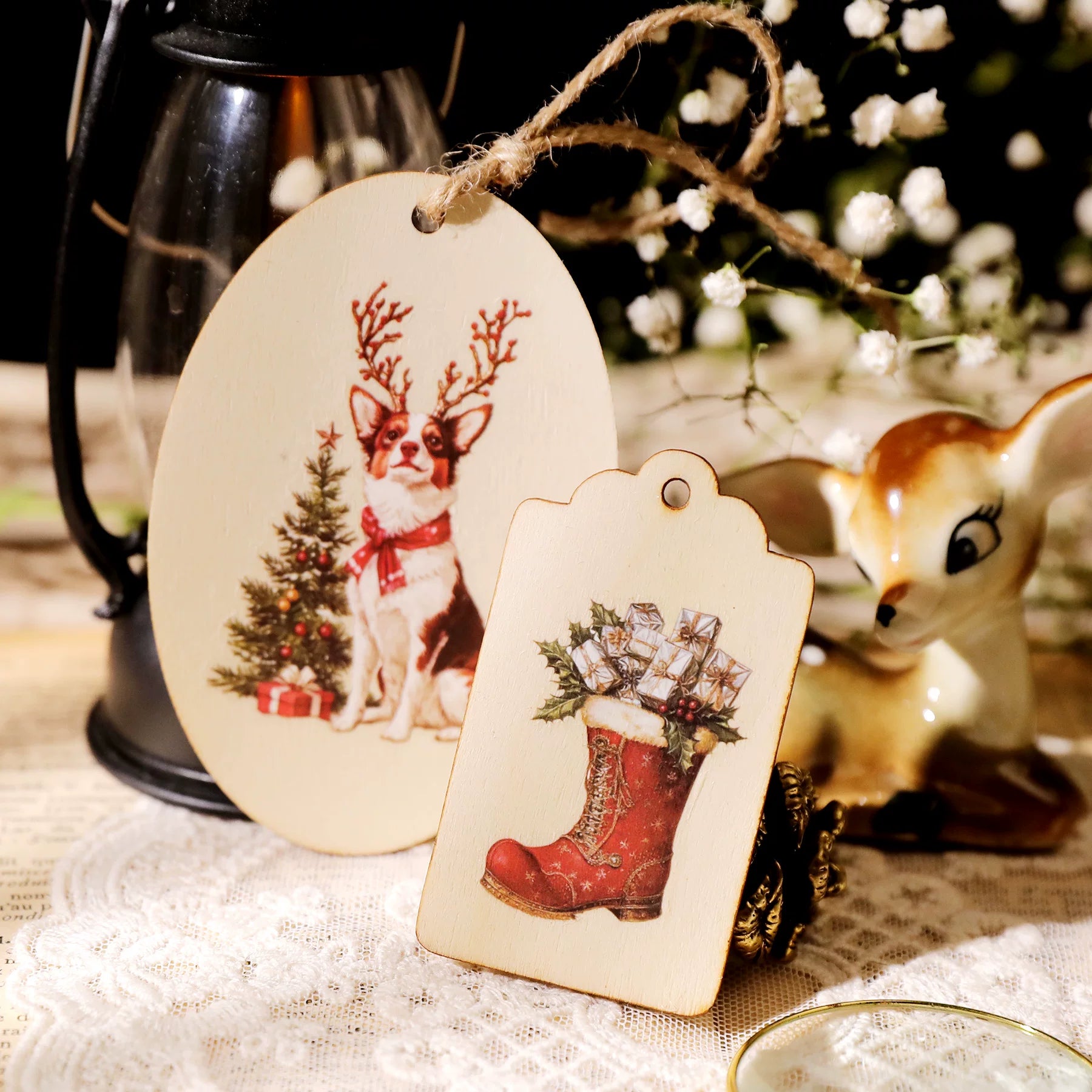 Christmas Matte Rub-on Transfers