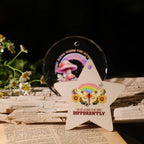 Flower Inspirational Phrases UV-DTF Rub-on Stickers
