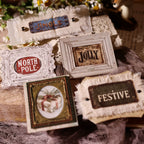 Christmas Signs Matte Rub-on Transfers