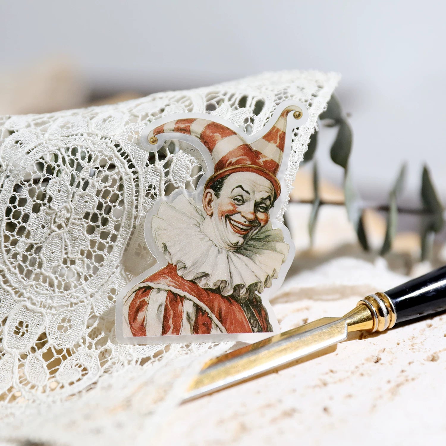 Circus Vellum Stickers