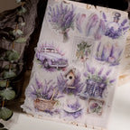 Lavender Vellum Stickers