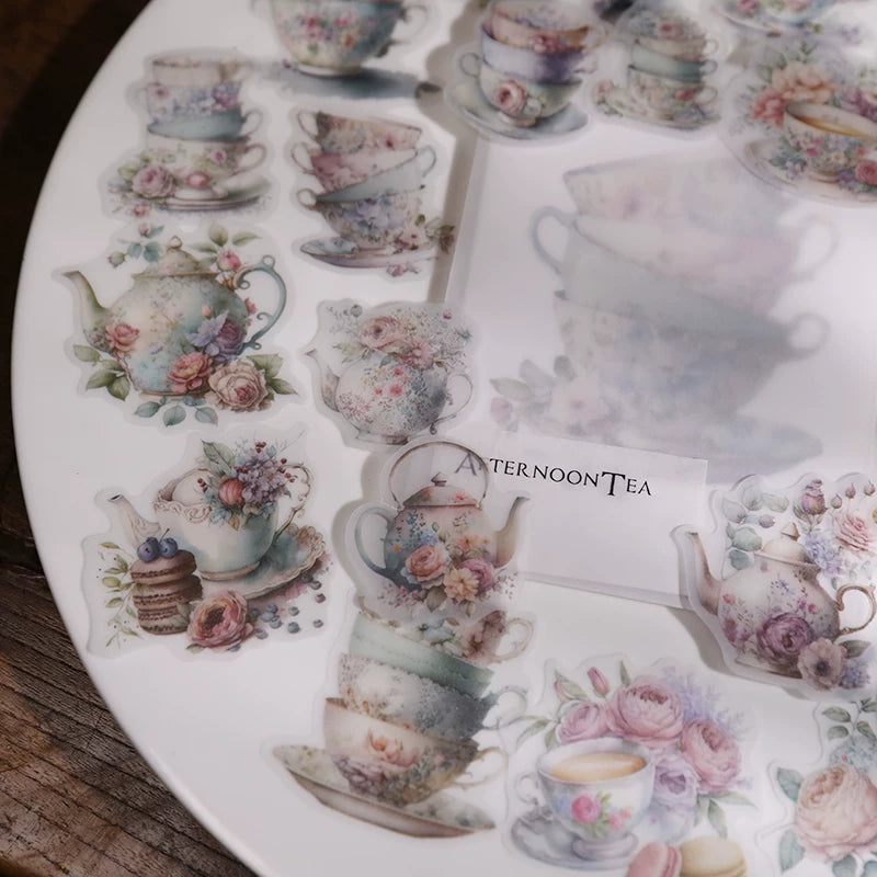 Afternoon Tea Vellum Stickers