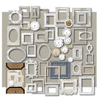 Ephemera Dial Photo Frame Paper Cards