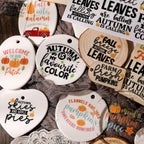 Thanksgiving Quotes UV-DTF Rub-on Stickers