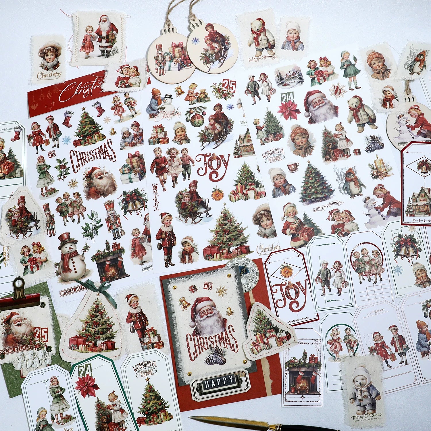 Christmas Classics Matte Rub-on Transfers