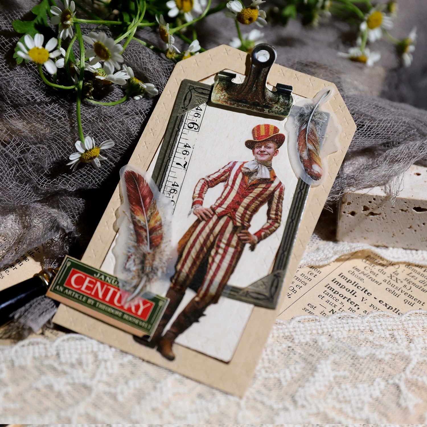 Circus Vellum Stickers