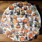Halloween Pumpkin Vellum Stickers