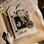 Retro Old Photos Vellum Stickers