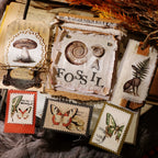 Fossils Matte Rub-on Transfers