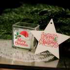Christmas Embroidery  Quotes UV-DTF Rub-on Stickers