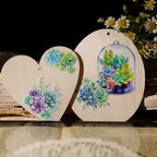 Succulents UV-DTF Rub-on Stickers
