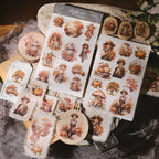 Thanksgiving Matte Rub-on Transfers 2 Small Sheets