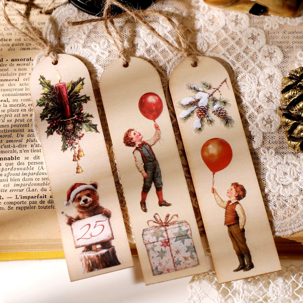 Christmas Matte Rub-on Transfers