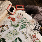 Larger Flowers Vellum Stickers