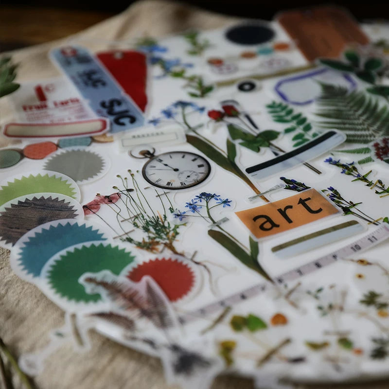 Botanist Vellum Stickers