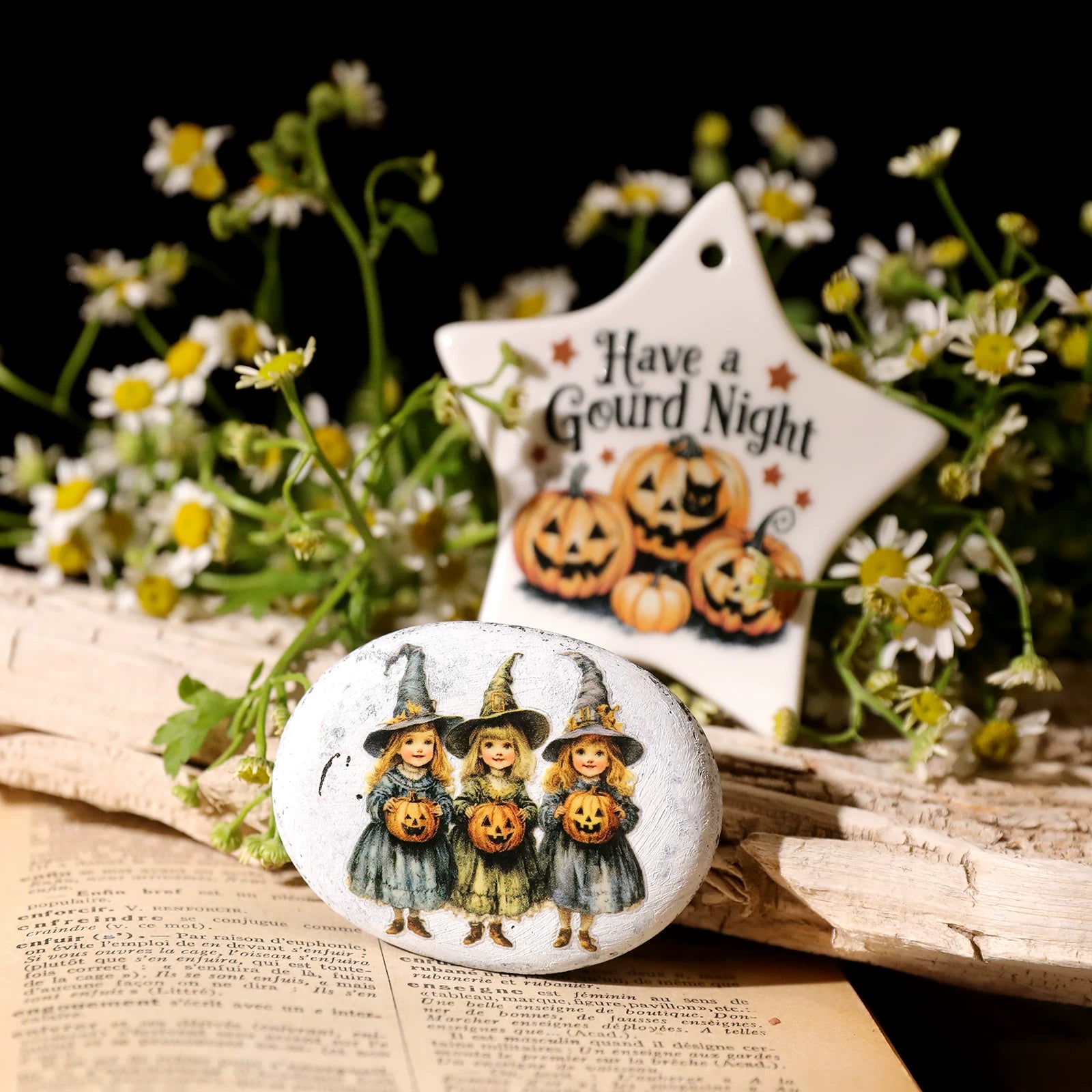 Halloween Colorful UV-DTF Rub-on Stickers
