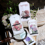 Blooming Flowers Vellum Stickers
