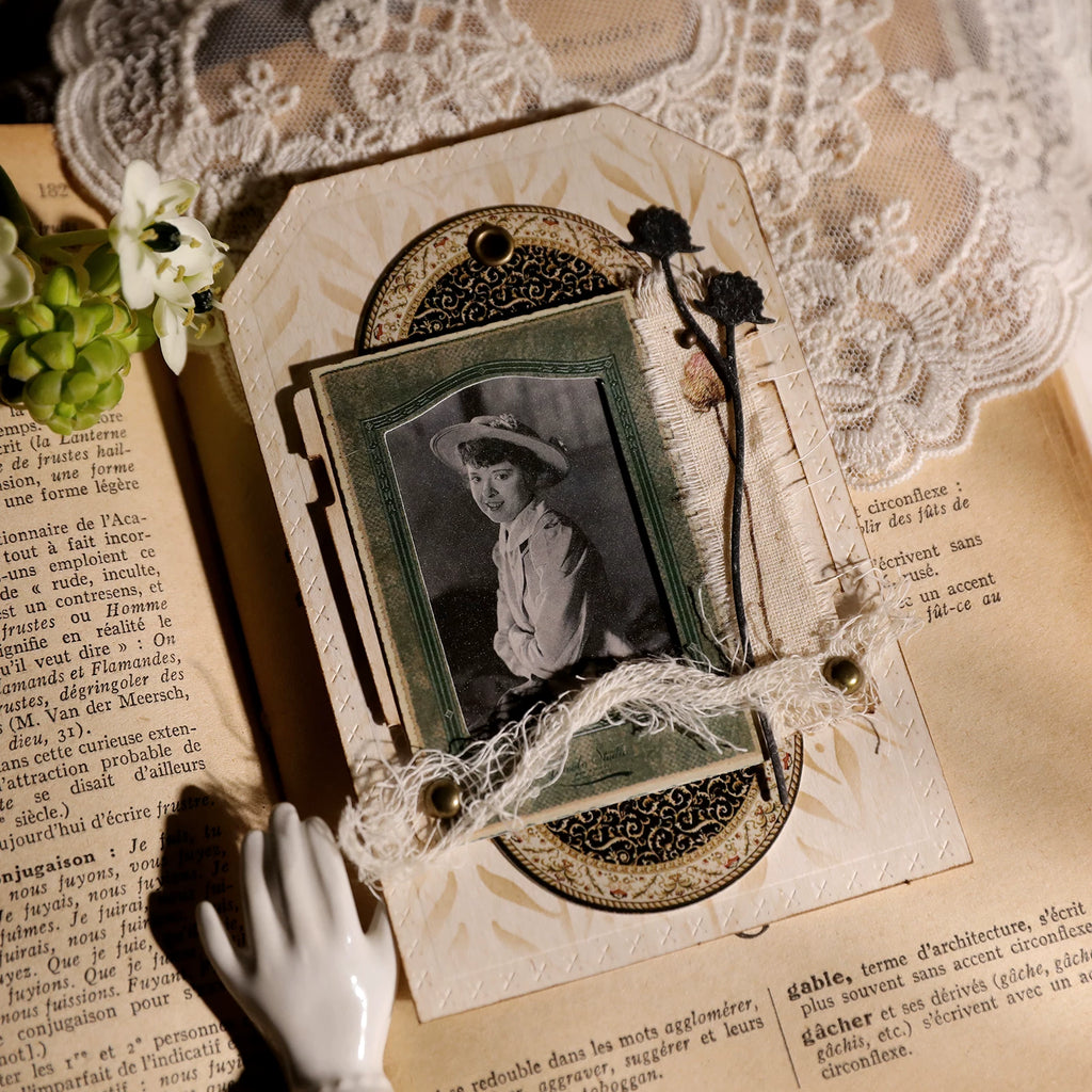 Retro Old Photos Vellum Stickers