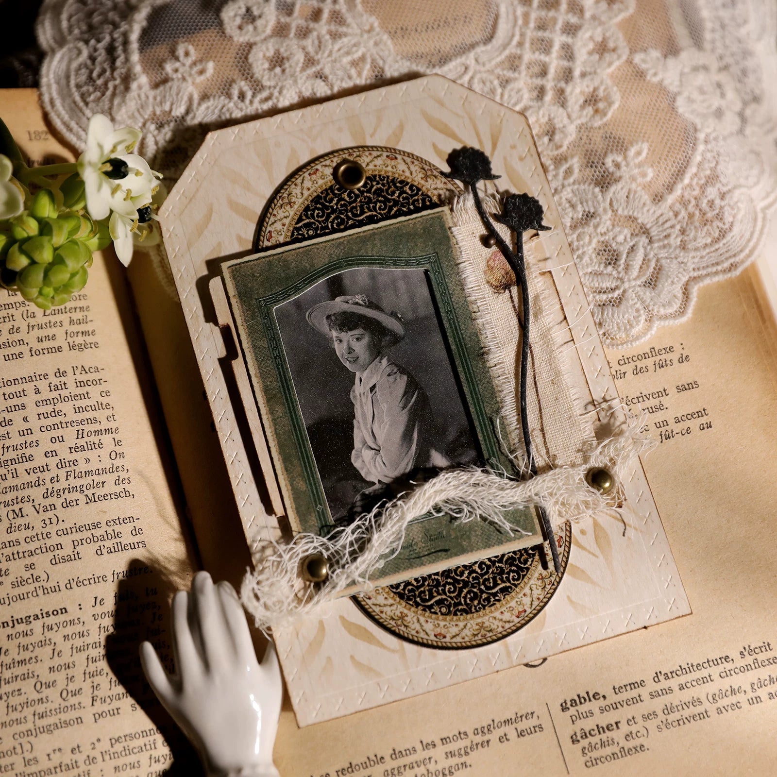 Retro Old Photos Vellum Stickers