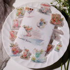 Summer Travel Vellum Stickers