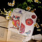 Owl Matte Rub-on Transfers