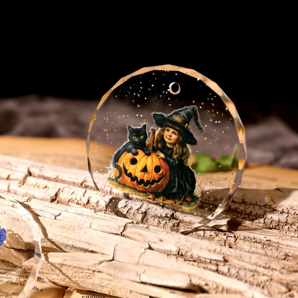 Halloween Colorful UV-DTF Rub-on Stickers
