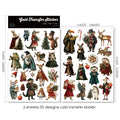 Christmas Magical Creatures UV-DTF Rub-on Stickers