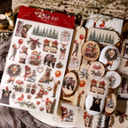Christmas Matte Rub-on Transfers