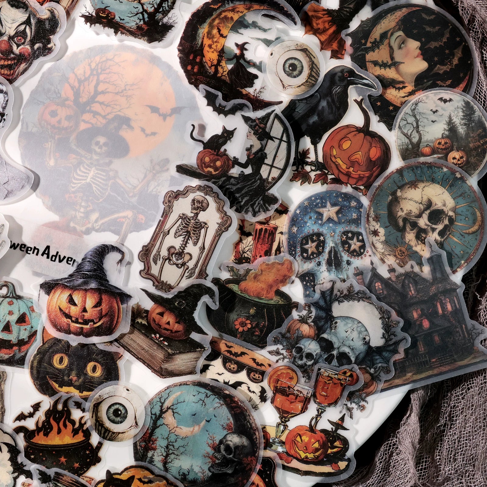 Halloween Adventure Vellum Stickers