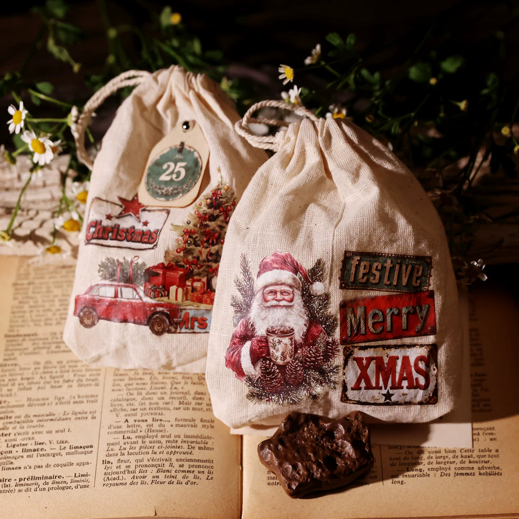 Christmas Signs Matte Rub-on Transfers