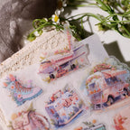 Summer Travel Vellum Stickers