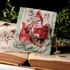 Christmas Bear Vellum Stickers