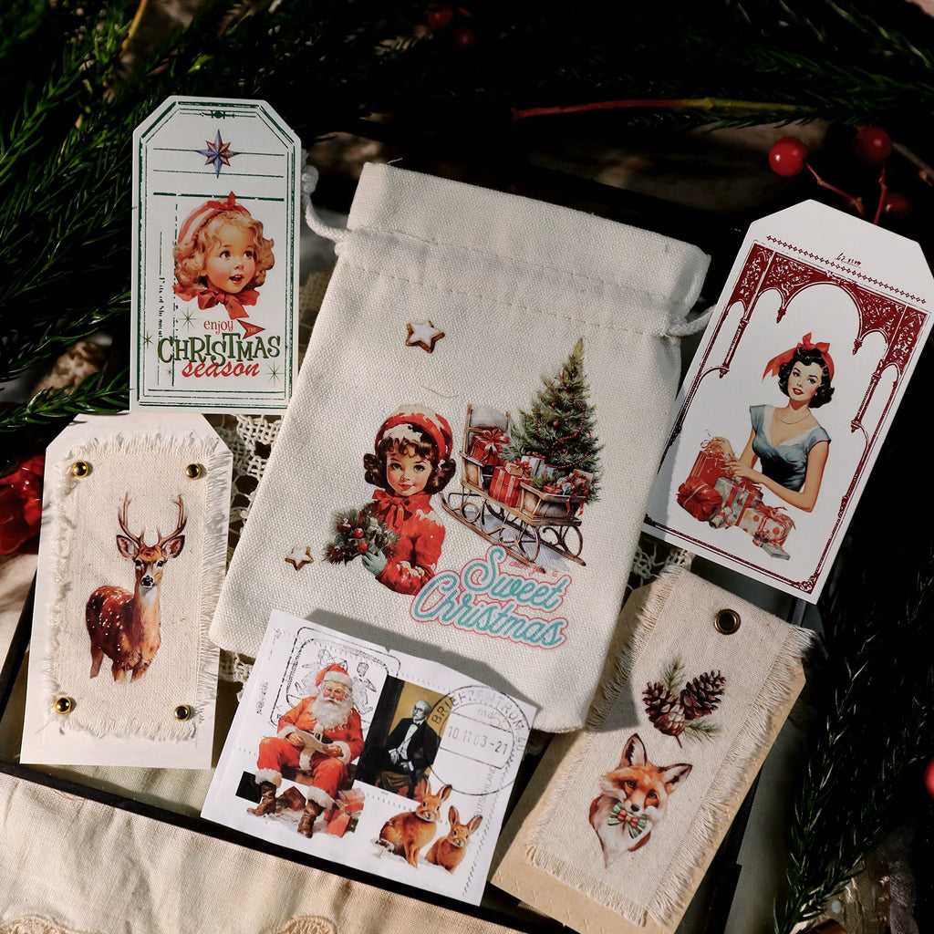 Christmas Family Matte Rub-on Transfers