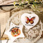 Butterflies Phrases UV-DTF Rub-on Stickers