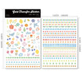 MIini Decorations UV-DTF Rub-on Stickers