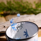 Snowflake UV-DTF Rub-on Stickers