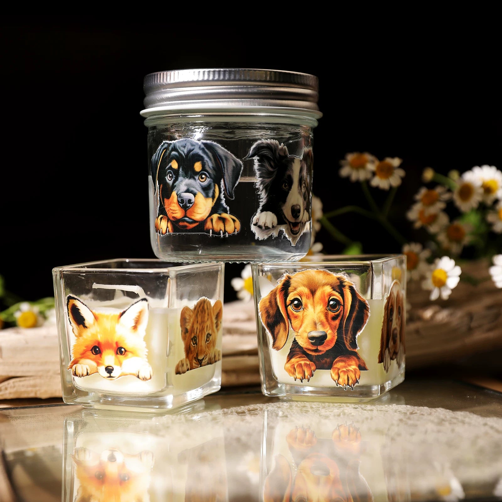 Pets UV-DTF Rub-on Stickers